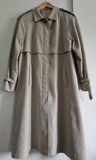 Vintage Dannimac Royal Collection Women's Beige Trench Coat Mac - UK 12 (C2)