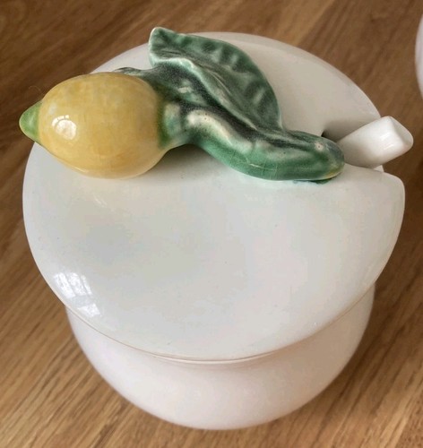 Ceramic lemon detailed - lemon,