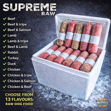 SUPREME RAW  DOG FOOD FROZEN