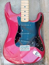 1979 Fender Stratocaster Hardtail  Translucent Red