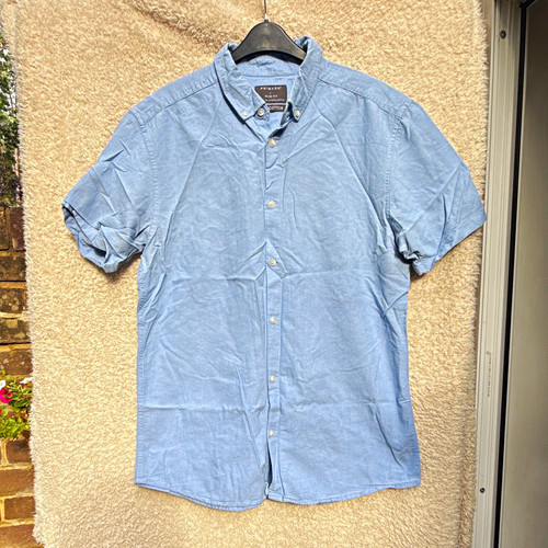 Primark mens solid chambray - solid,