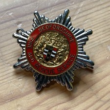 Vintage Cap Badge - Bedfordshire Fire & Rescue Service