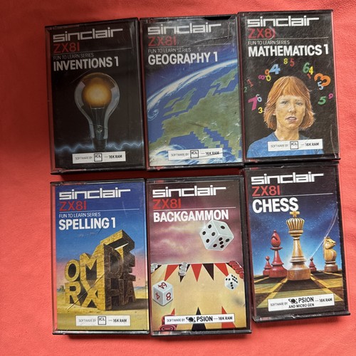 Zx81 cassette bundle - zx81,