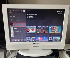 Acoustic Solutions LCDWDVD19FW 19 Inch LCD TV with Remote Control *read desc*