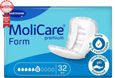 MoliCare Premium Form - 6 Drops - Pack of 32 Pads - 2499ml Absorbancy