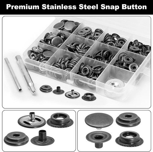 260pcs heavy duty snap - 260pcs,