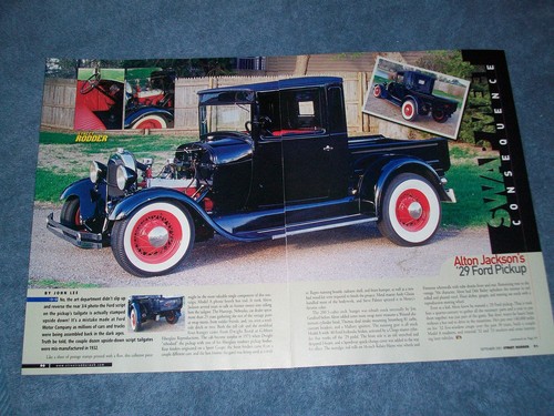 1929 ford closed cab pickup - ford, closed-cab