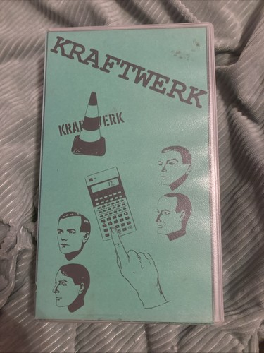Kraftwerk vhs promo bootleg - kraftwerk,
