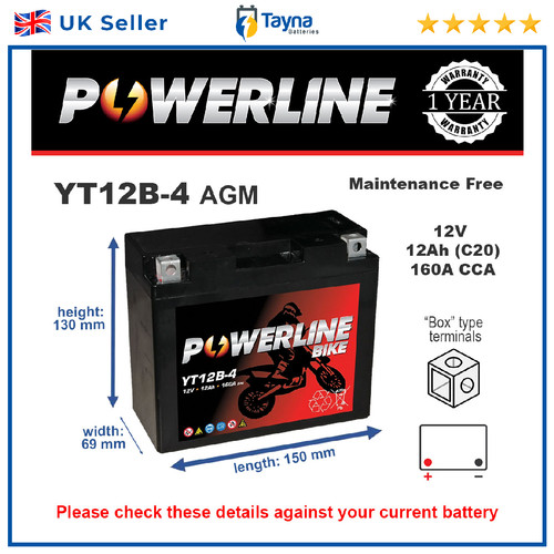 Yt12b powerline motorcycle - yt12b-4,