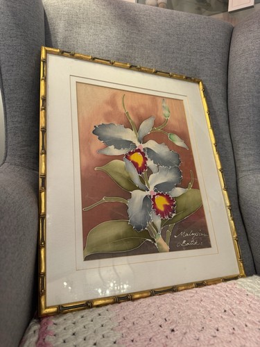 Vintage framed malaysian - vintage,
