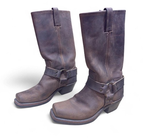 Frye harness 12r square toe - square,