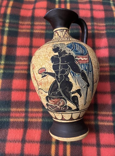 Greek pottery vase urn - greek,