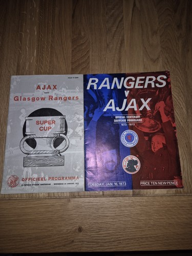 Ajax rangers 1972 - rangers, 1972/73