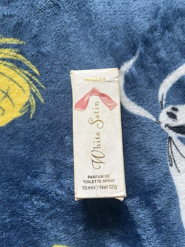 Vintage yardley white - white, satin