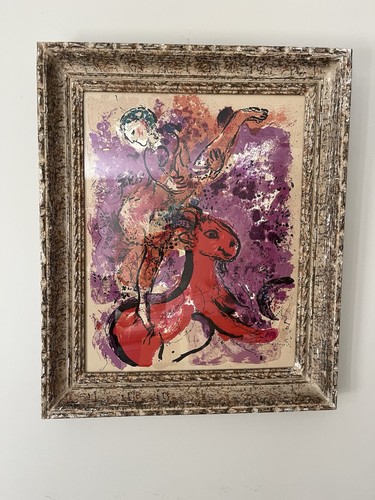 Marc chagall écuyère - 'l’écuyère, au