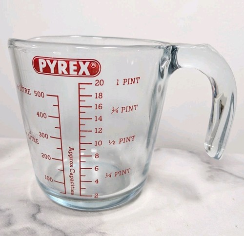 Pyrex glass measuring jug - pyrex,