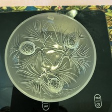 Antique Signed Verlys Glass