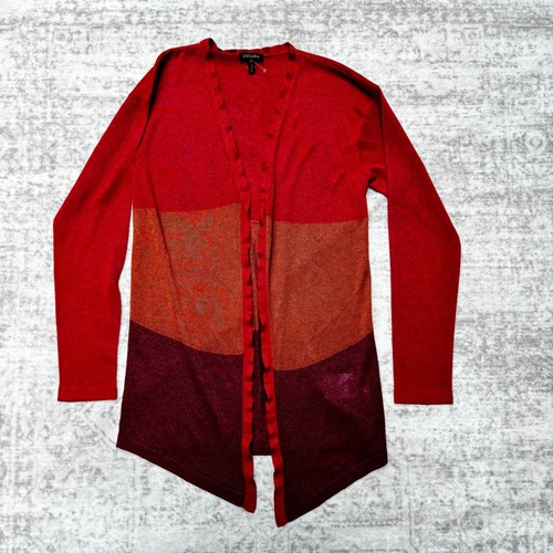 Escada cardigan womens red - cardigan, s