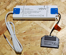 30W 12V LED Driver with 6-Port MicroPlug Connector LED Tape Cabinet Plinth light