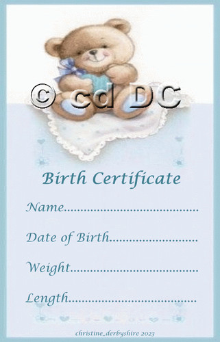Cute blue boy birth - cute,
