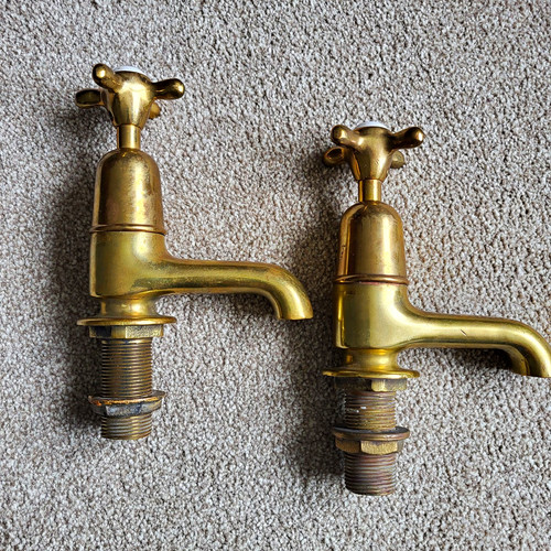 Antique reclaimed heavy brass - antique,