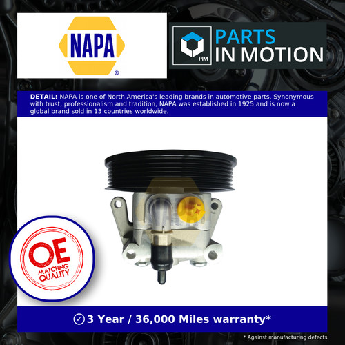 Power steering pump - power, fits