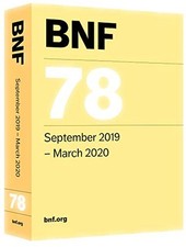 BNF 78 (British National Formulary) September 2019 Book The Cheap Fast Free Post