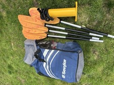 Sevylor Hudson 3 Person Family Inflatable Kayak And Pedals *Used Once*