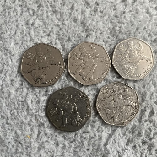Olympic 50ps taekwondo - taekwondo, x5
