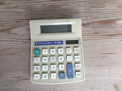 Texas instruments calculator - instruments,