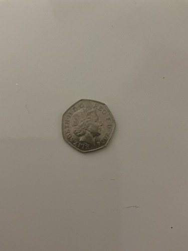 Rare 50p coin from 2004