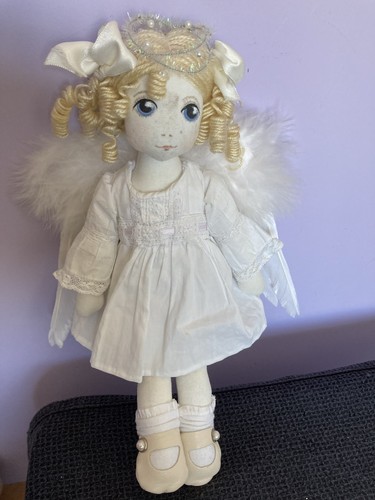 Soft hand made fairy - made, doll