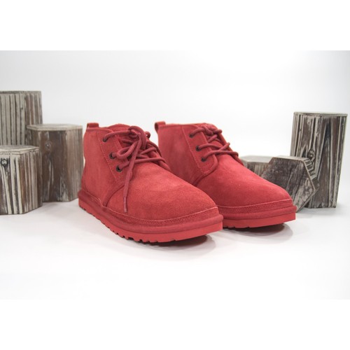 Ugg neumel red - red, sheepskin