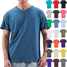 Mens T Shirt 100% Cotton Tee