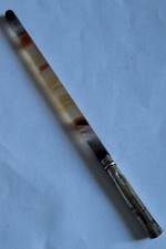 Agate And Silver Dip Pen