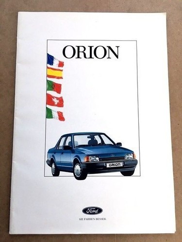 1988 ford orion page - 1988,