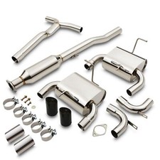 2.5" STAINLESS CARBON CATBACK