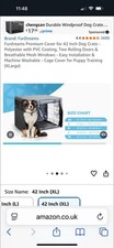 New Grey Xl Dog Crate Cage