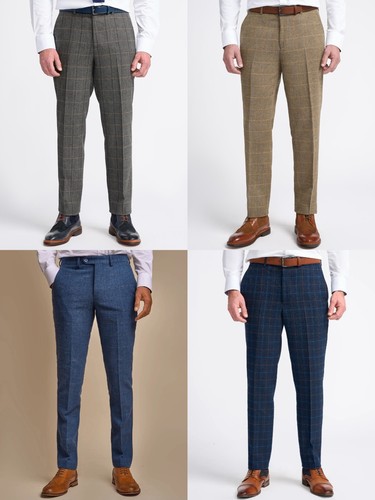 Men cavani check tweed - check,