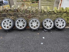 AUDI 18" S3 ALLOYS / WHEELS OEM WITH TYRES