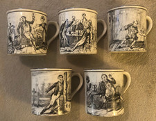 GRAY'S POTTERY Porcelain Mugs