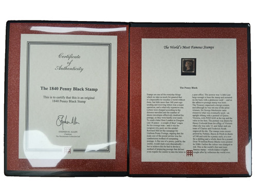 1840 original penny black - original,
