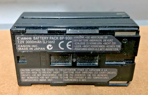 Canon 930 battery genuine - bp-930,