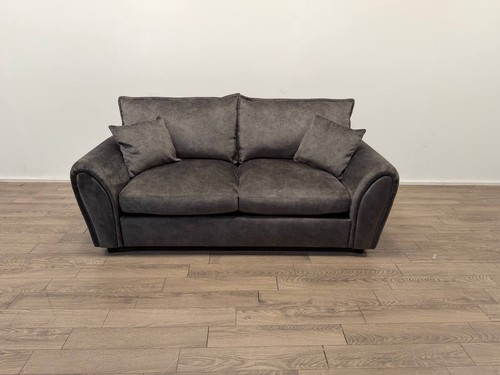 Rosie charcoal fabric - charcoal, 3