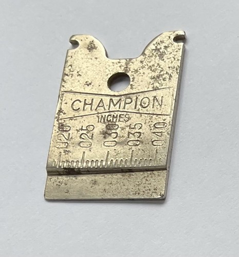 Champion spark plug taper - champion,