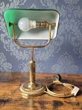 Vintage Bankers Lamp. Heavy