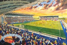 Falkirk Stadium Fine Art Print