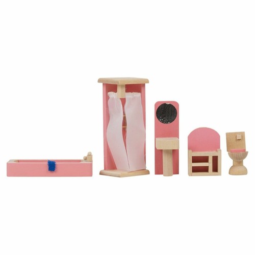 Children wooden doll house - children,