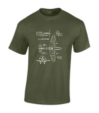 SPITFIRE BLUEPRINT MENS T