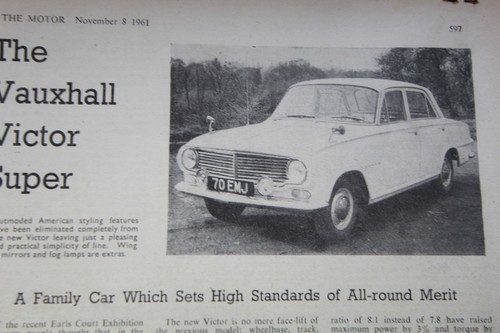 Original 1961 motor extracted - 1961,